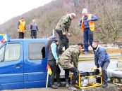 Motociclişti inimoşi din tot judeţul au venit la muncă, pentru un om necăjit, chiar de Ziua Naţională a României.