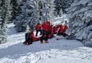 Exercițiu de salvare din avalanșă, în Parâng