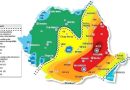 Harta zonelor seismice din România