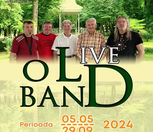 Concertele live cu trupa „Old Band” revin în Parcul ,,Cetate” din Deva!