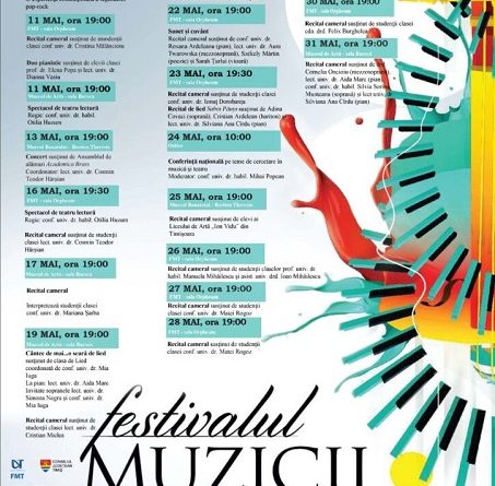 Weekend muzical de vis oferit în cadrul celei de-a XIX-a ediții a Festivalului muzicii de cameră