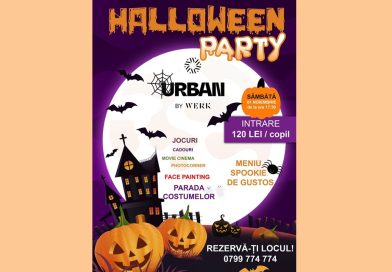 Halloween Party la Urban by Werk – distracție, culoare și mister pentru cei mici!