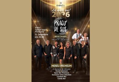 Revelion 2026 la Events by Werk Hunedoara – o noapte premium cu trupa Pragu’ de Sus