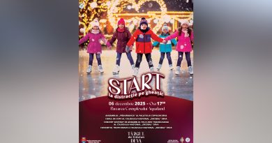 Vino să patinezi! Patinoarul din Deva pornește distracția de Moș Nicolae