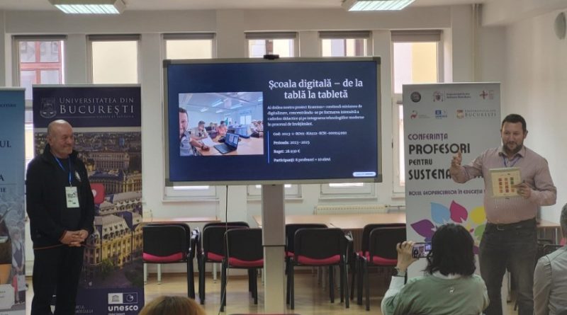 Profesori și experți, reuniți într-un dialog despre educația STEAM și pentru sustenabilitate facilitat de Geoparcul Țara Hațegului