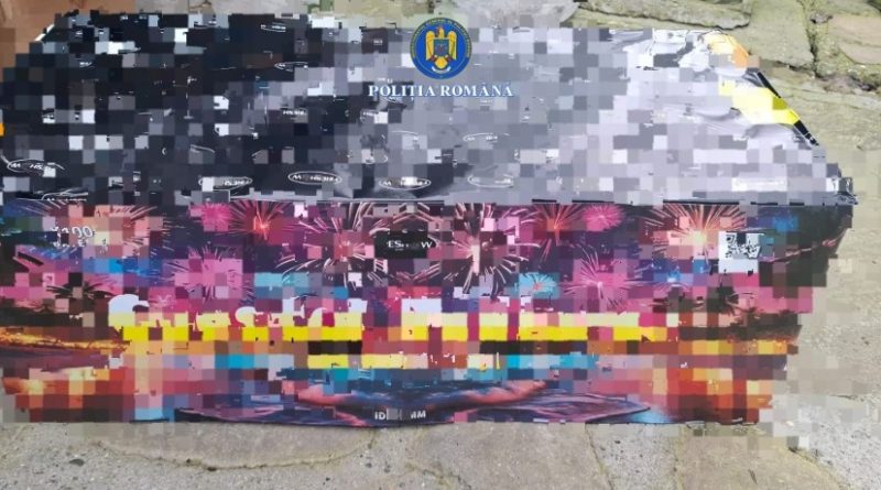 Depozitare ilegală a sute de kg de artificii la Orăștie, pericol pentru zona învecinată