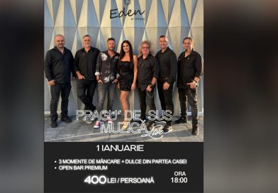 Muzică live și atmosferă specială, de 1 ianuarie, la Eden by Werk Hunedoara