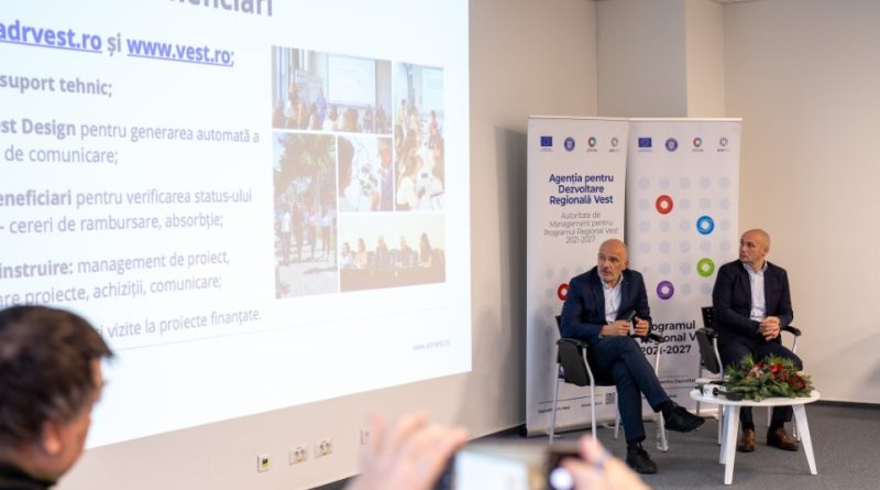 ADR Vest lansează platforma digitală care arată în timp real progresul investițiilor europene în Regiunea Vest