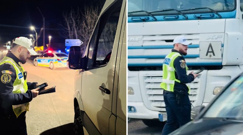 Amenzi, permise reținute și șofer băut implicat într-un accident rutier