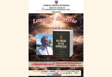 O poveste despre extincție, iubire și destin: lansare de carte la Biblioteca Județeană Deva