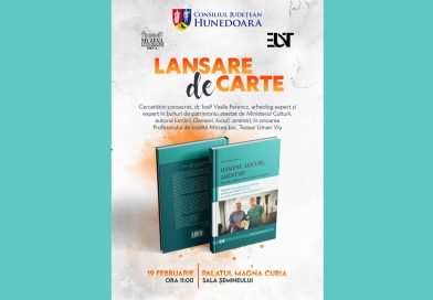 Lansare de carte la Palatul Magna Curia – „Oameni, locuri, amintiri”, de dr. Iosif Vasile Ferencz
