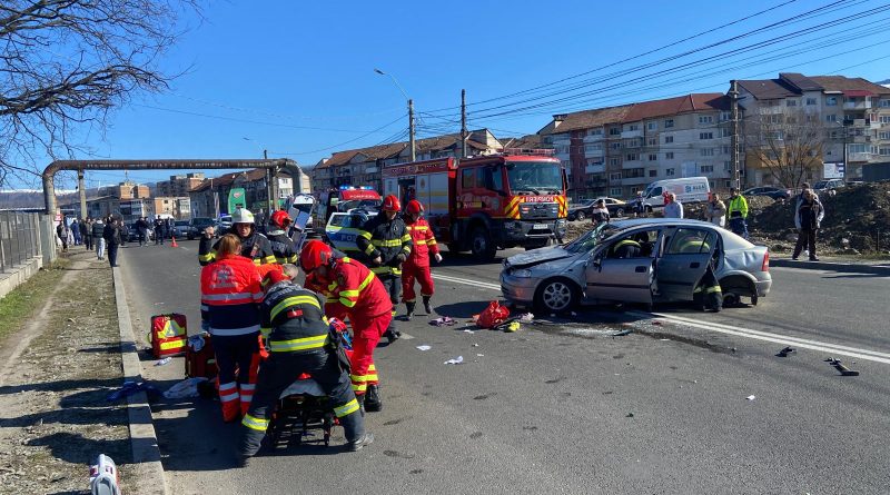 Accident cu victime pe DN 66