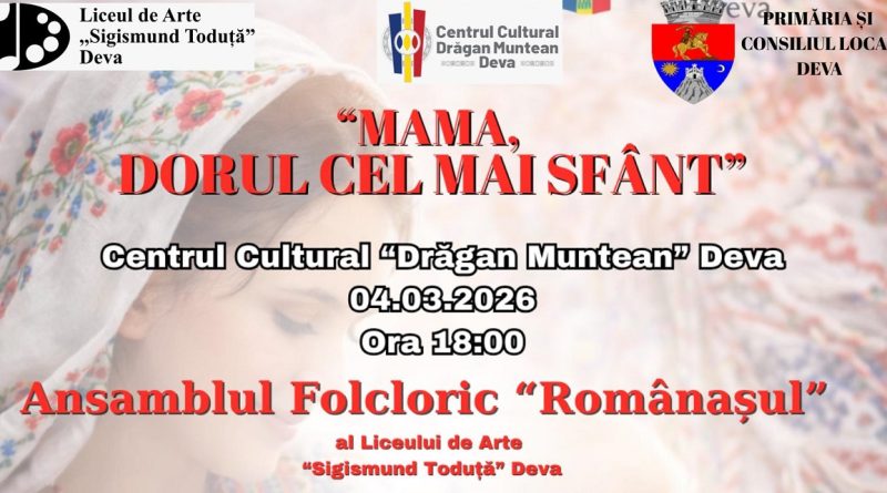 SEARĂ ROMÂNEASCĂ DEDICATĂ MAMEI