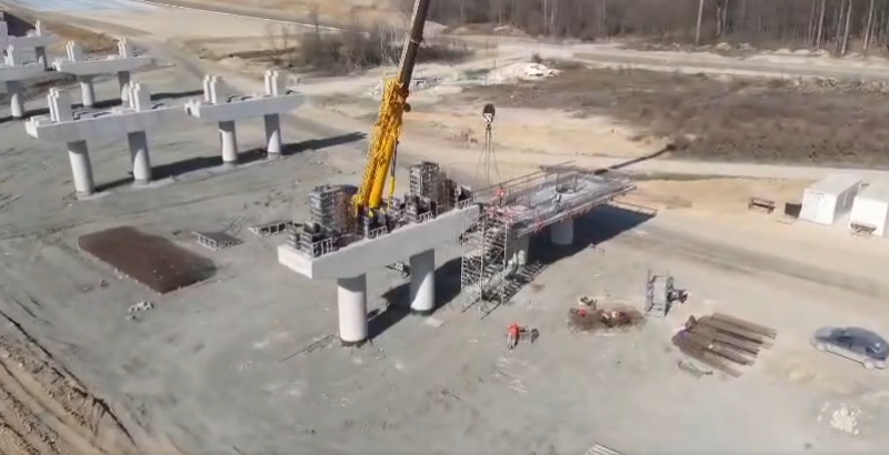 Autostrada A1: Secțiunea Margina – Holdea, stadiu de 56%. Constructorii forțează ritmul pentru finalizarea „tunelurilor pentru urși”