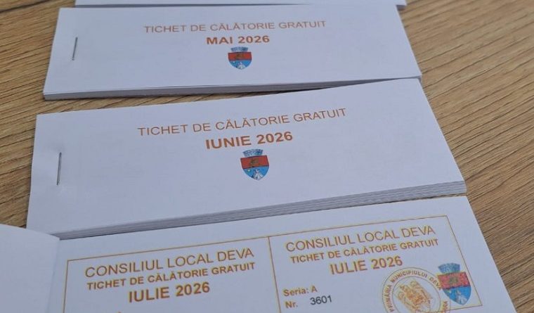 TICHETE DE CĂLĂTORIE GRATUITE