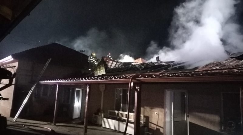 INCENDIU LA ORĂȘTIE