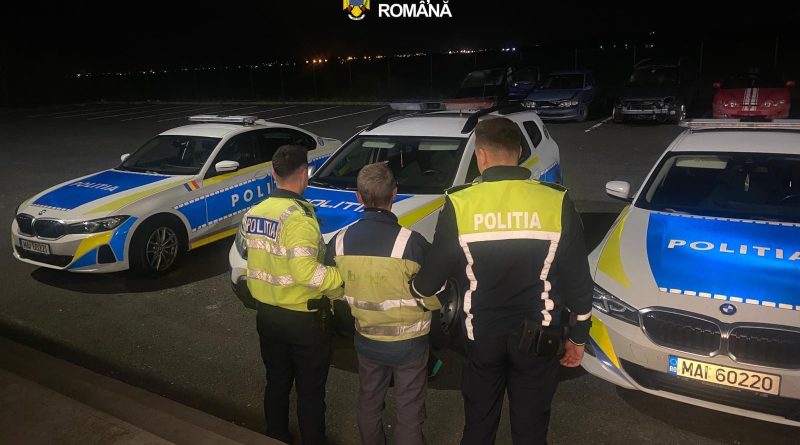 Pericol pe autostrada! Șofer depistat cu peste 1,50 alcoolemie, în zona Ilia