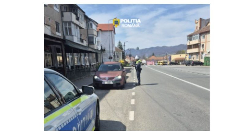 Trei șoferi scoși din trafic în județul Hunedoara, unul depistat sub influența substanțelor interzise