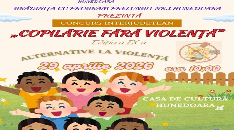 COPILĂRIE FĂRĂ VIOLENȚĂ