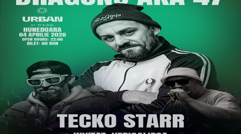 „DRAGONU AKA 47” CONCERTEAZĂ LA HUNEDOARA