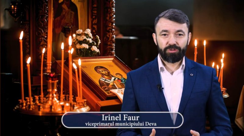 Urare Paște – Irinel Faur -viceprimar Municipiul Deva