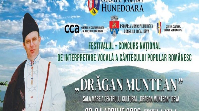 FESTIVALUL „DRĂGAN MUNTEAN” REVINE LA DEVA
