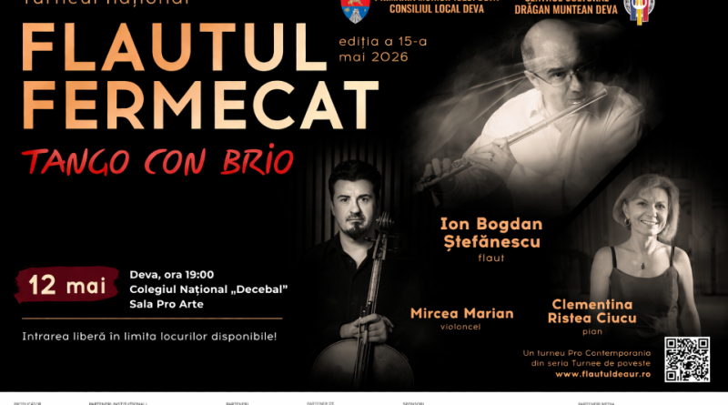 „Tango con Brio” la Deva – o seară în care pasiunea sud-americană întâlnește rafinamentul clasic”