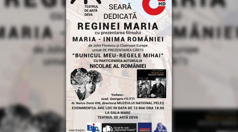 O seară sub semnul Coroanei României, la Teatrul de Artă Deva