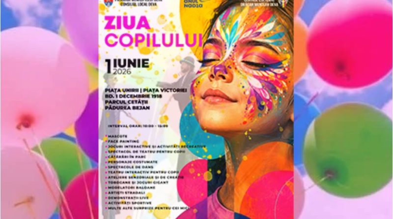 Ziua Copilului transformă Deva într-un tărâm al poveștilor și al veseliei