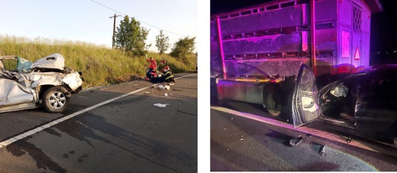 Două accidente grave pe șoselele județului, în doar câteva ore: un mort și un rănit grav