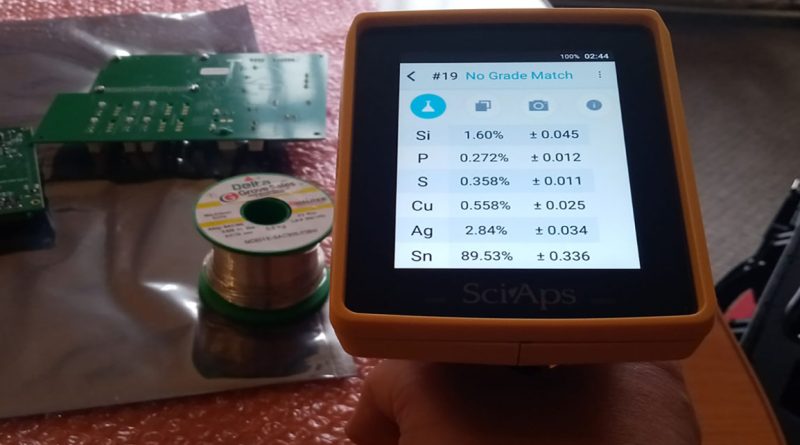 Garda de Mediu Hunedoara verifică electronicele cu raze X