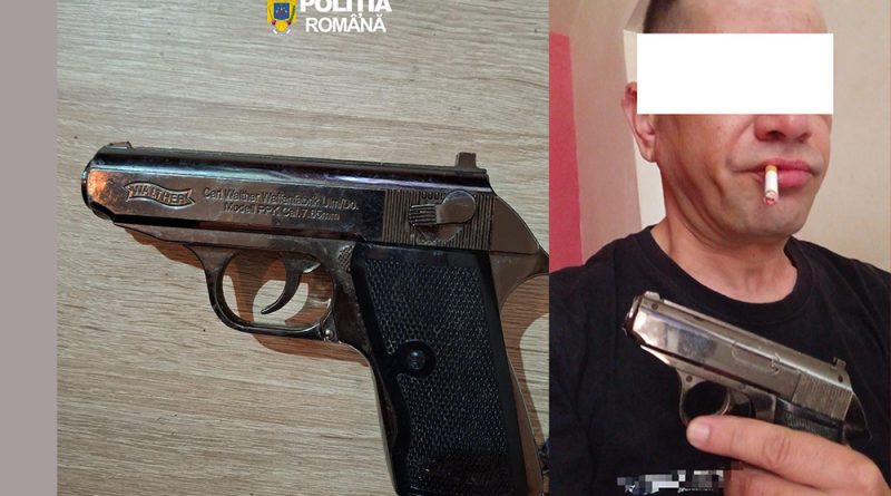 Ca în filmele de acțiune, un bărbat a încercat să fugă pe geam când mascații și polițiștii au ajuns la ușa sa