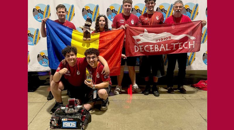Elevii de la Decebal, premiați în California la o competiție internațională de robotică