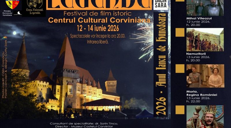 Filme istorice românești, proiectate gratuit la Hunedoara. Festivalul se mută în interior din cauza vremii