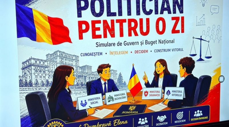 POLITICIAN PENTRU O ZI