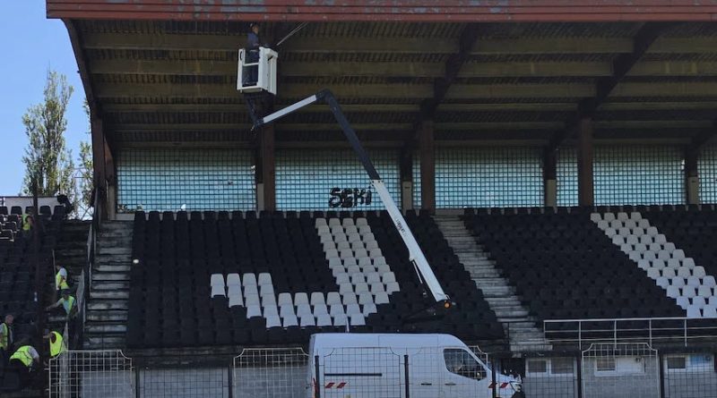 Stadionul „Petre Libardi” se pregătește pentru standardele Ligii 1 Stadionul „Petre Libardi” se pregătește pentru standardele Ligii 1