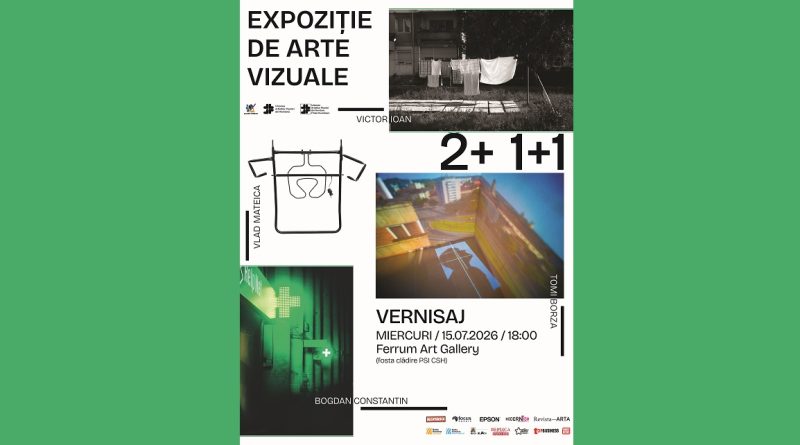 Patru artiști, trei proiecte și o singură invitație la introspecție. Expoziția „2+1+1” se deschide la Ferrum Art Gallery din Hunedoara