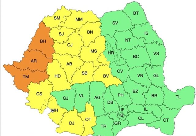 Final de iulie sub semnul căldurii extreme. ANM a emis primele avertizări pentru vestul țării
