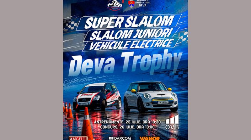 Campionatul Național de Slalom revine la Deva. Restricții de circulație în perioada 24-26 iulie