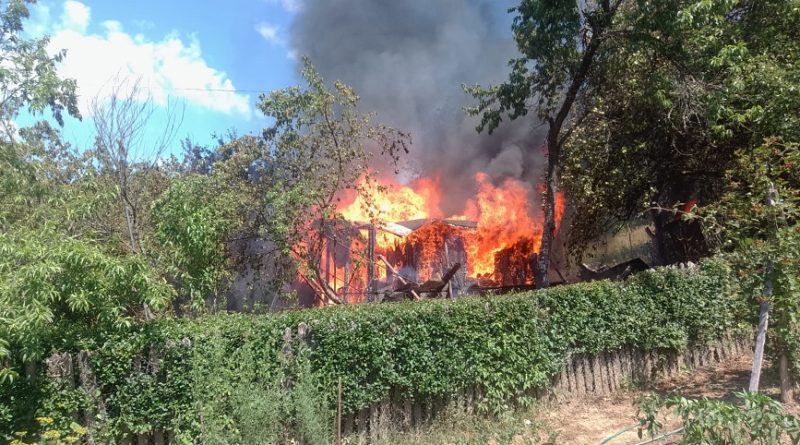 INCENDIU LA CRIȘCIOR