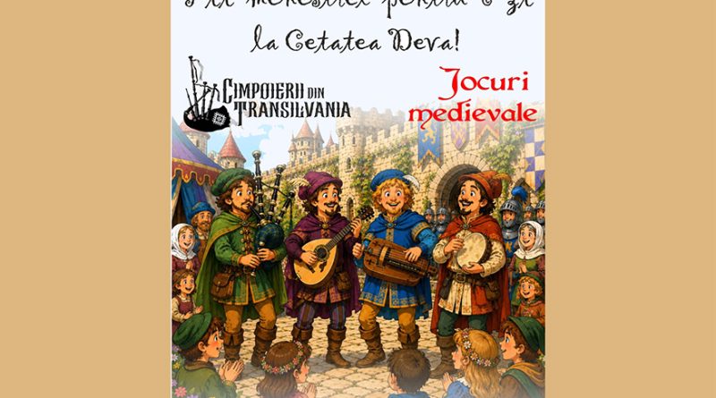 Copiii sunt invitați să descopere Evul Mediu în Cetatea Devei. Trei evenimente interactive în luna august Copiii sunt invitați să descopere Evul Mediu în Cetatea Devei. Trei evenimente interactive în luna august