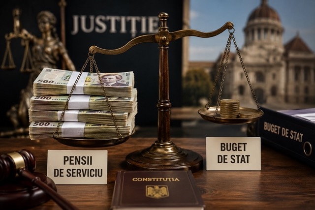 Aproape 12.000 de români încasează pensii de serviciu. Foștii magistrați rămân în fruntea clasamentului