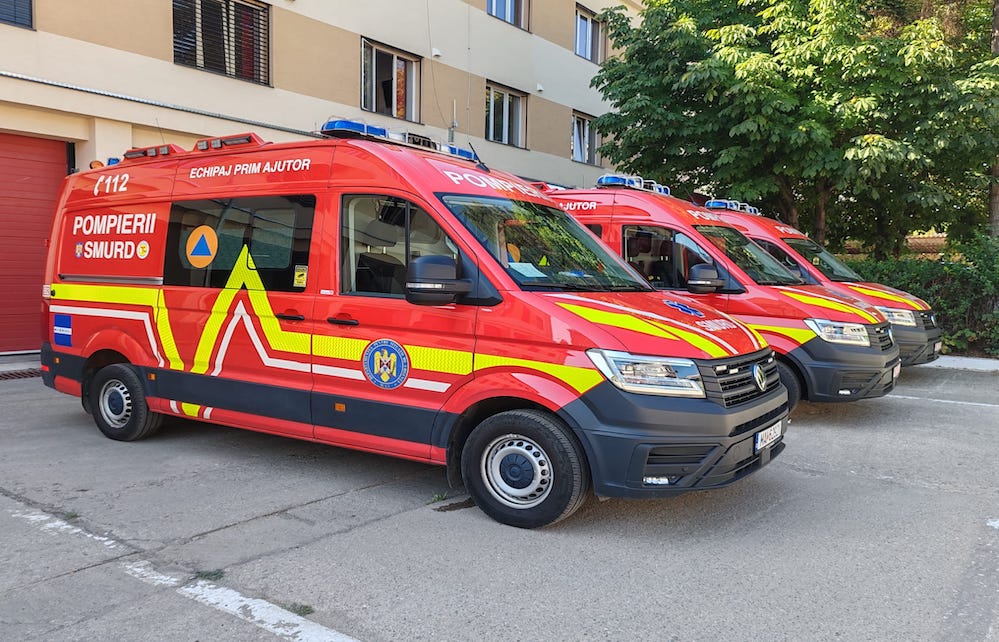 Ambulanțe SMURD de ultimă generație în tot județul Hunedoara