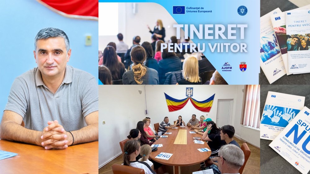 Primăria Municipiului Deva susține consolidarea parteneriatelor locale pentru sprijinirea tinerilor prin proiectul „Tineret pentru viitor”