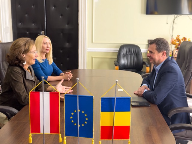 Deva: Ambasadorul Austriei, în vizită la Primărie. Ce oportunități de colaborare au fost discutate