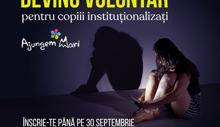 Într-o lume modelată de tehnologie și AI, Ajungem MARI caută 20 de voluntari care să fie modele pentru copiii instituționalizați din Hunedoara. Înscrieri deschise până pe 30 septembrie!