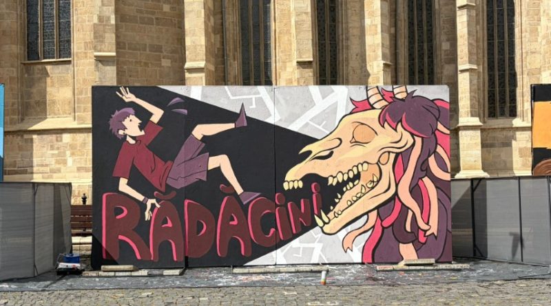 Două eleve de la Liceul de Arte din Deva, finaliste la un concurs internațional de artă murală