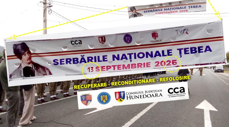 ȚEBEA 2026 – O adunare 3R: Recuperată, Recondiționată și Refolosită. Rușinos!