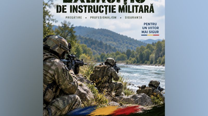 Aproape o săptămână de instruire militară în zona râului Mureș, la Deva