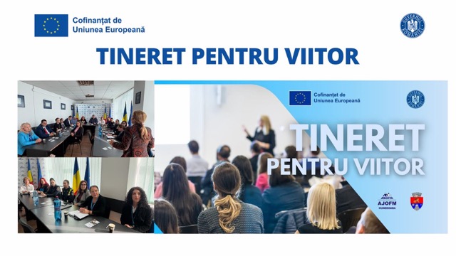 Proiectul „Tineret pentru viitor”, echipă mobilă în comunitățile din județul Hunedoara